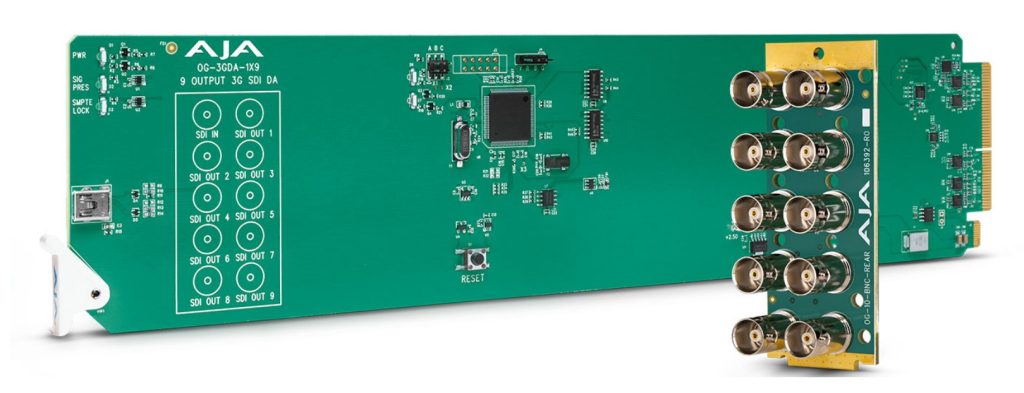 Aja OG-3GDA-1X9