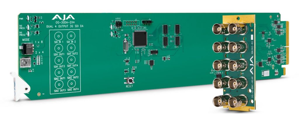 Aja OG-3GDA-2X4