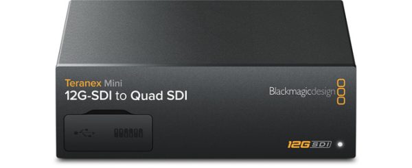 Blackmagic Teranex Mini – 12G-SDI to Quad SDI