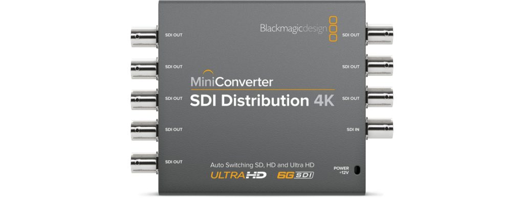 Blackmagic Mini Converter – SDI Distribution 4K