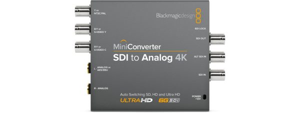 Blackmagic Mini Converter – SDI to Analog 4K
