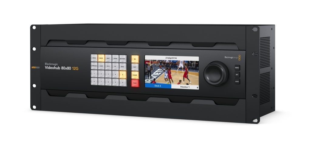 Blackmagic Videohub 80×80 12G