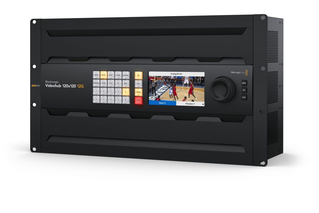 Blackmagic Videohub 120×120 12G