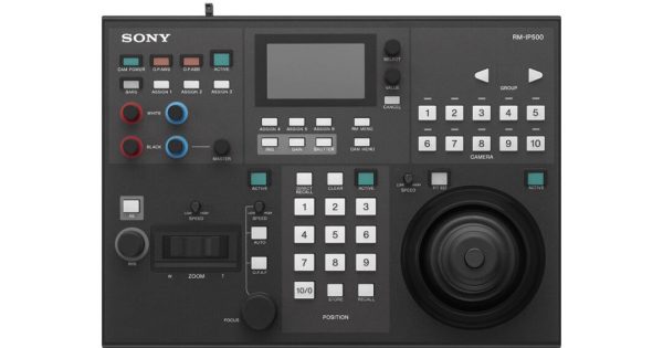 Sony RM-IP500 Remote Control Unit for PTZ Camera Include AC Adapter and panel sheet